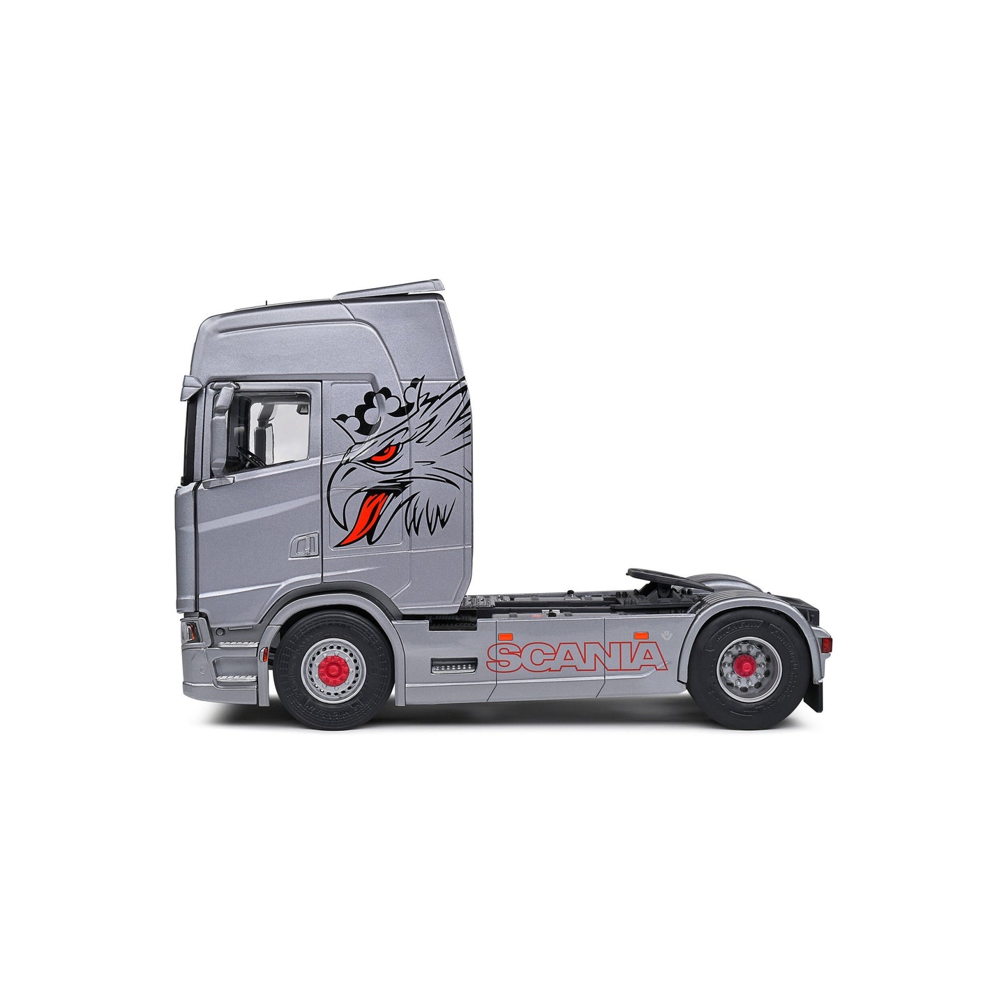 Scania S580 Highline – Custom Silver 1:24 Die-Cast Model S2400305