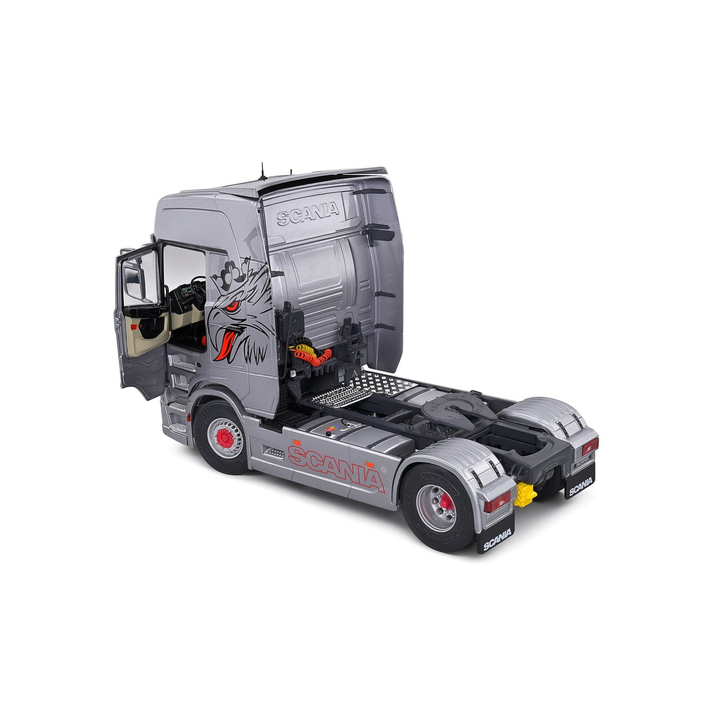 Scania S580 Highline – Custom Silver 1:24 Die-Cast Model S2400305