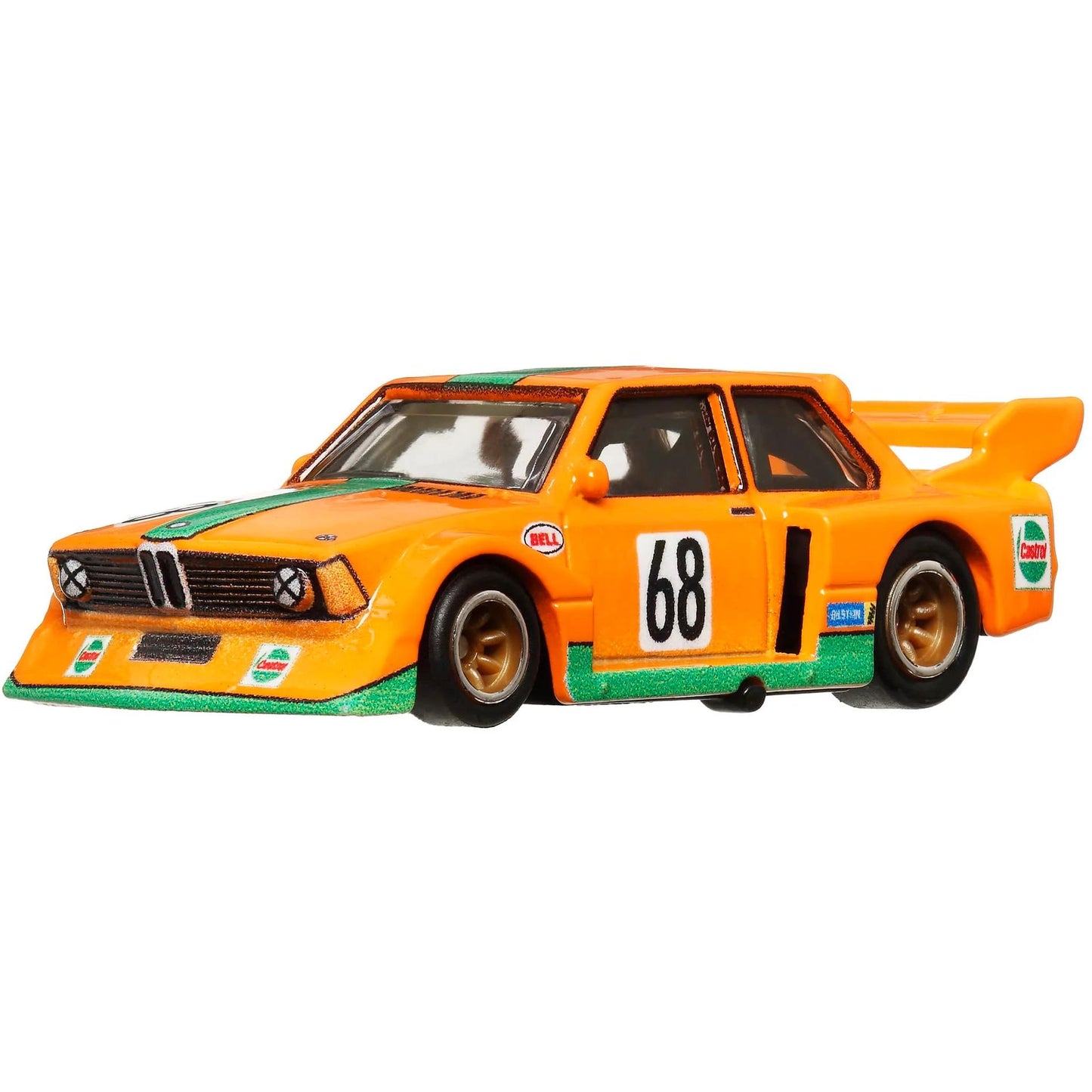 Hot Wheels 1:64 scale Car Culture Race Day die-cast model of the BMW 320 Group 5 with vintage racing livery.