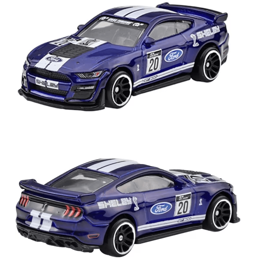 Hot Wheels '20 Ford Mustang Shelby GT500 β Gran Turismo HRV66 1/64 Die-Cast Model
