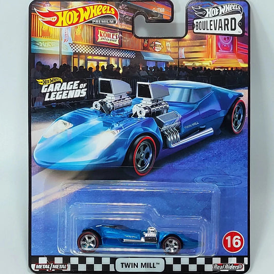 Hot Wheels Twin Mill Premium Boulevard #16 1/64 Die-Cast Model