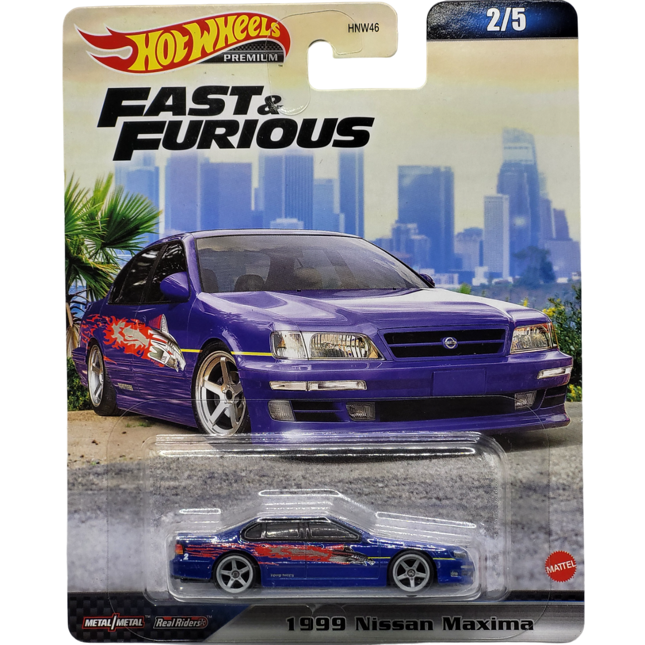 HotWheels Premium | Fast & Furious | 1999 Nissan Maxima