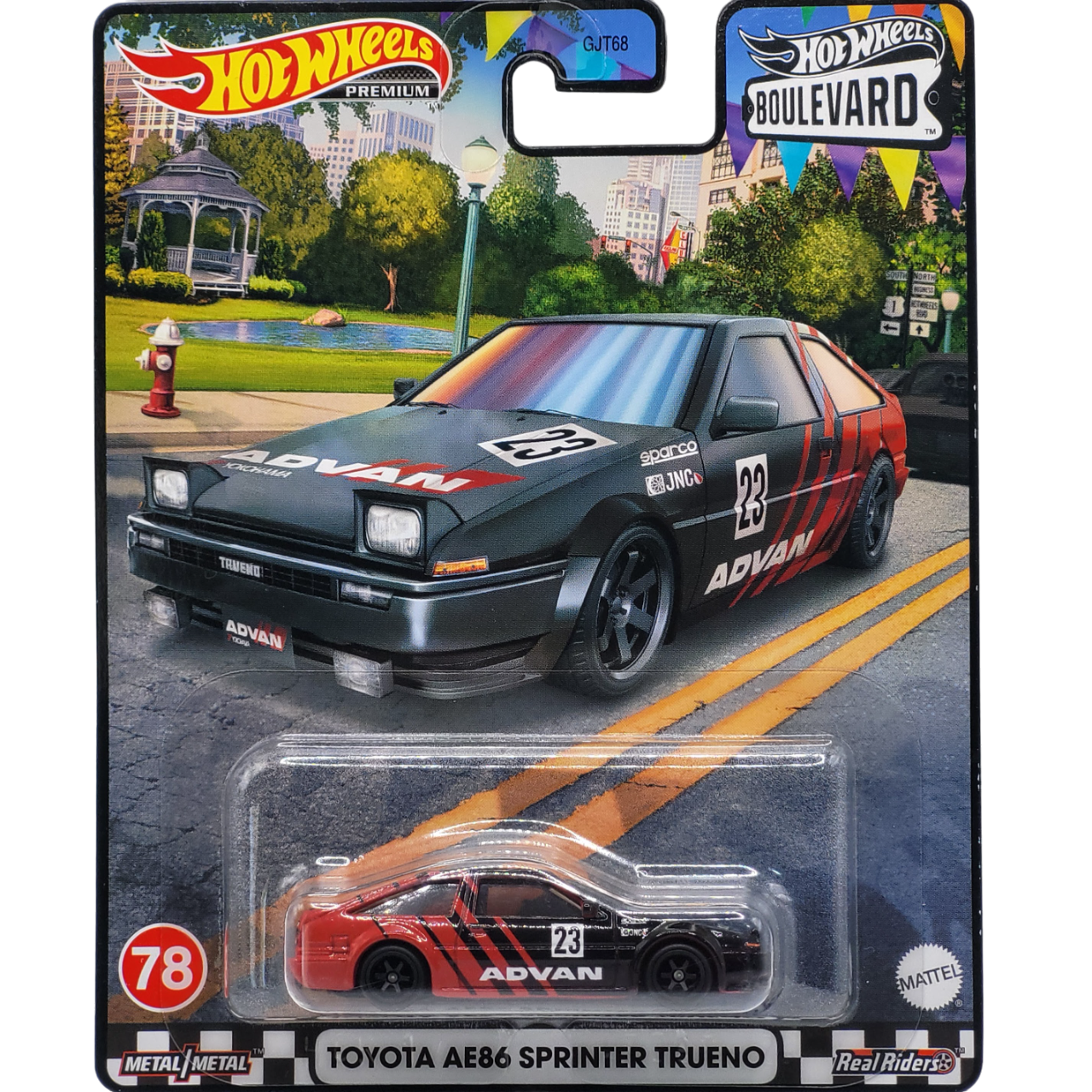 HotWheels Premium | Boulevard | Toyota AE86 Sprinter Trueno #78