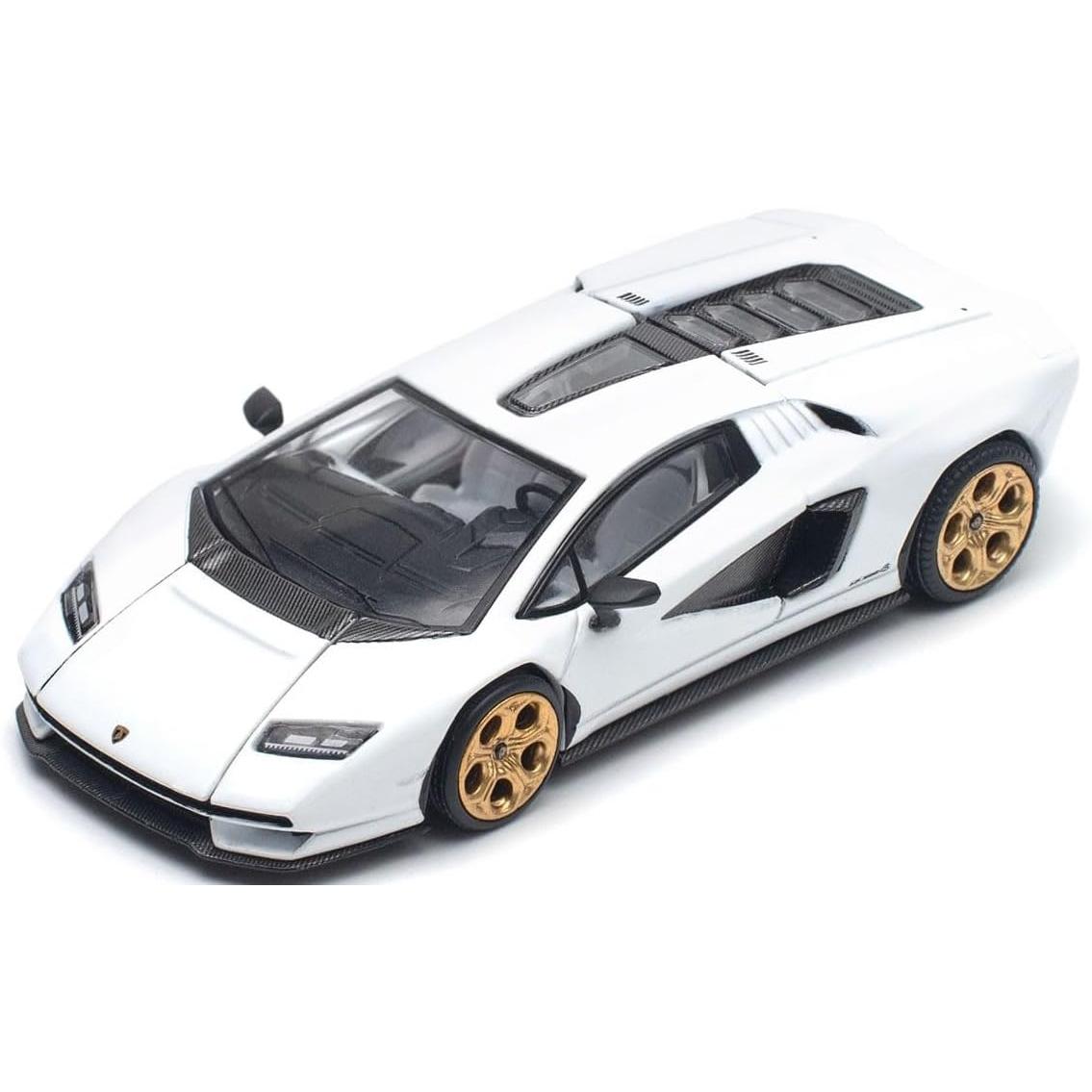 Pop Race 1:64 Lamborghini Countach LPI 800-4 White PR64-117