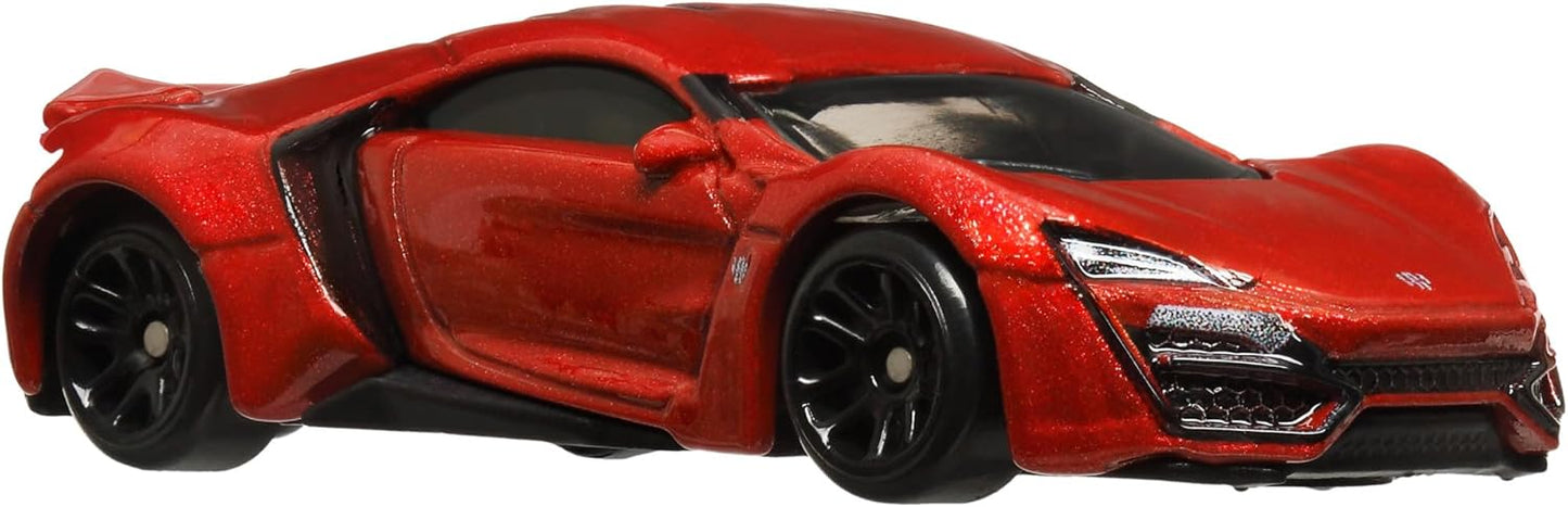 Hot Wheels 1:64 W Motors Lykan Hypersport – Fast & Furious Dominic Toretto HRW48 HNR88 Die-Cast Model