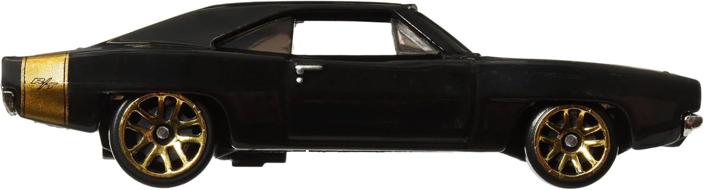 Hot Wheels 1:64 1968 Dodge Charger – Fast & Furious Dominic Toretto HRW50 HNR88 Die-Cast Model