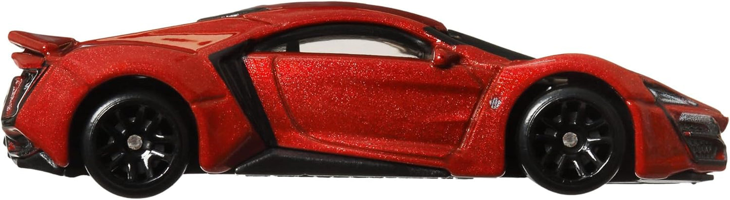 Hot Wheels 1:64 W Motors Lykan Hypersport – Fast & Furious Dominic Toretto HRW48 HNR88 Die-Cast Model