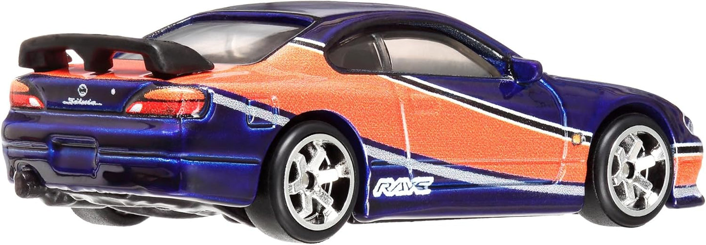 Hot Wheels 1:64 Nissan Silvia (S15) – Fast & Furious Tokyo Drift Mona Lisa HYP73 HNW46 Die-Cast Model