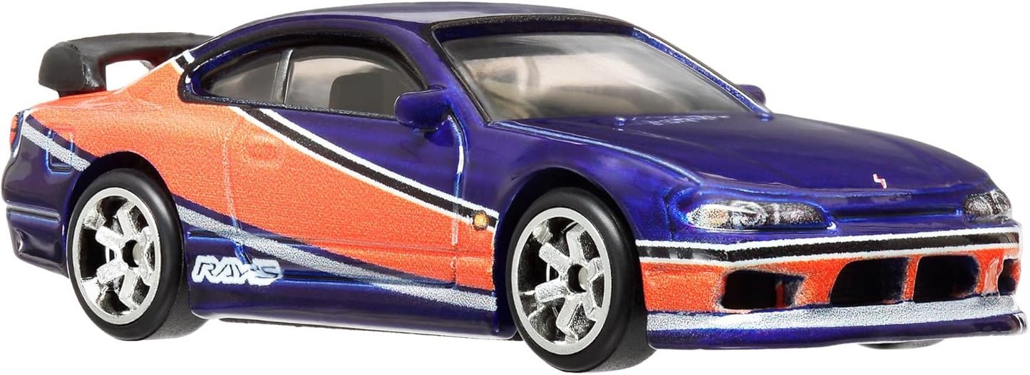Hot Wheels 1:64 Nissan Silvia (S15) – Fast & Furious Tokyo Drift Mona Lisa HYP73 HNW46 Die-Cast Model