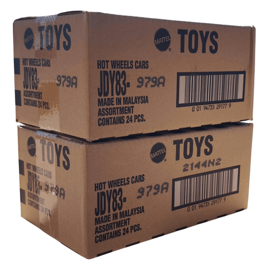 Hot Wheels 1:64 90βs Street Scene JDY83-979A β 2 Factory-Sealed Cases (48 Pieces)