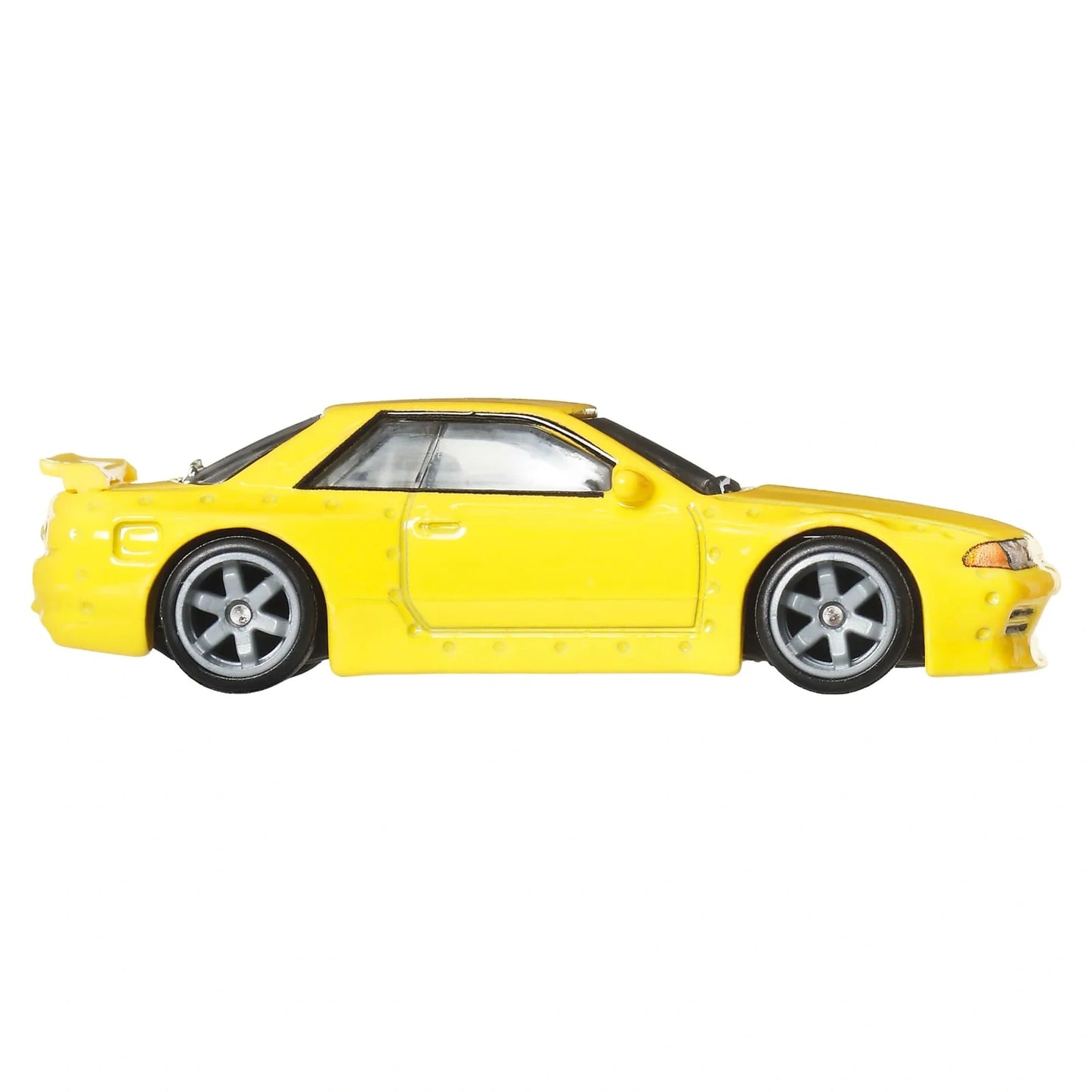 Hot Wheels 1:64 Premium Car Culture Ronin Run II Nissan Skyline GT-R R32 Pandem JBK88 die-cast model with Real Riders wheels and widebody styling.