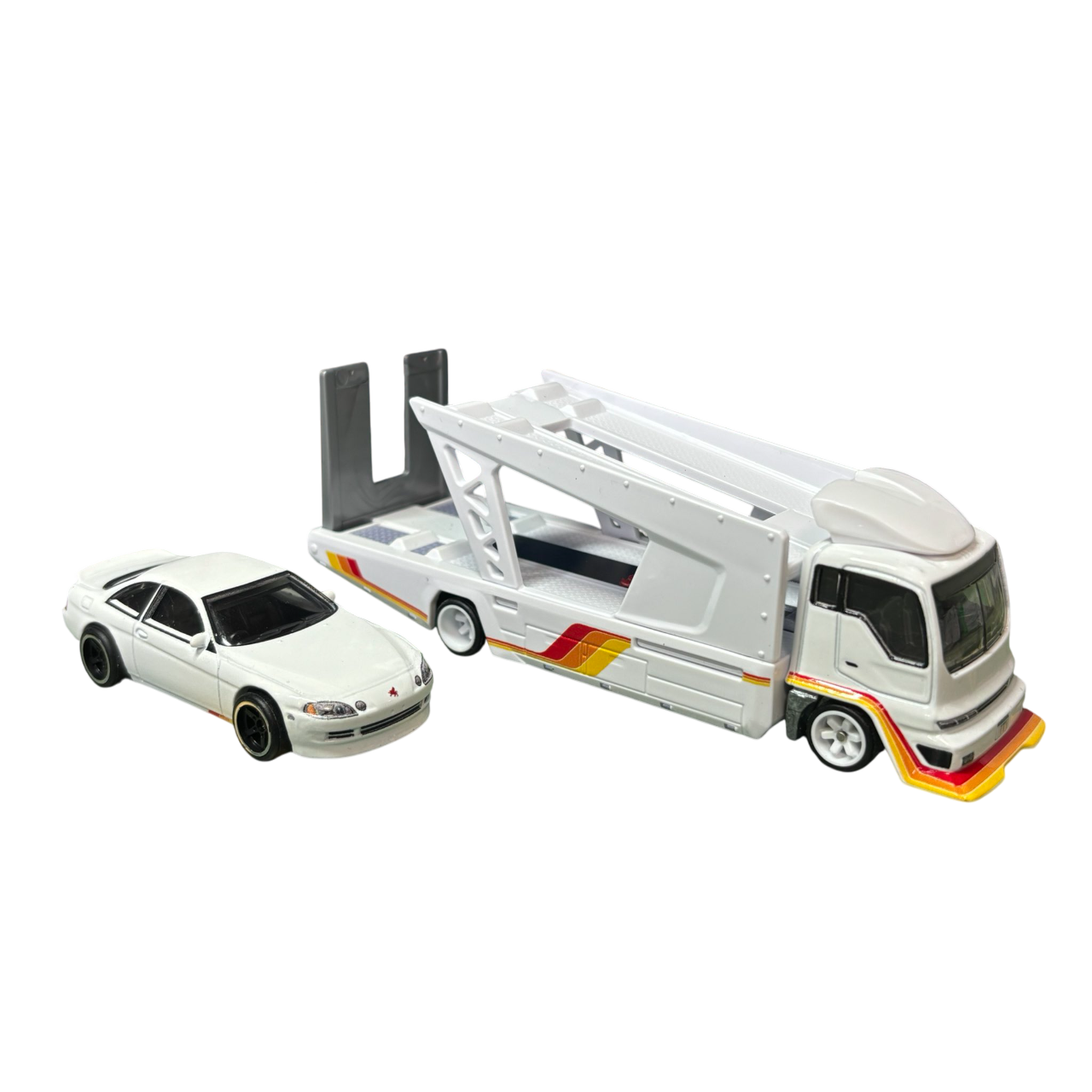 Hot Wheels Toyota Soarer & Kousoku Hauler – Team Transport #79 JBM32 FLF56