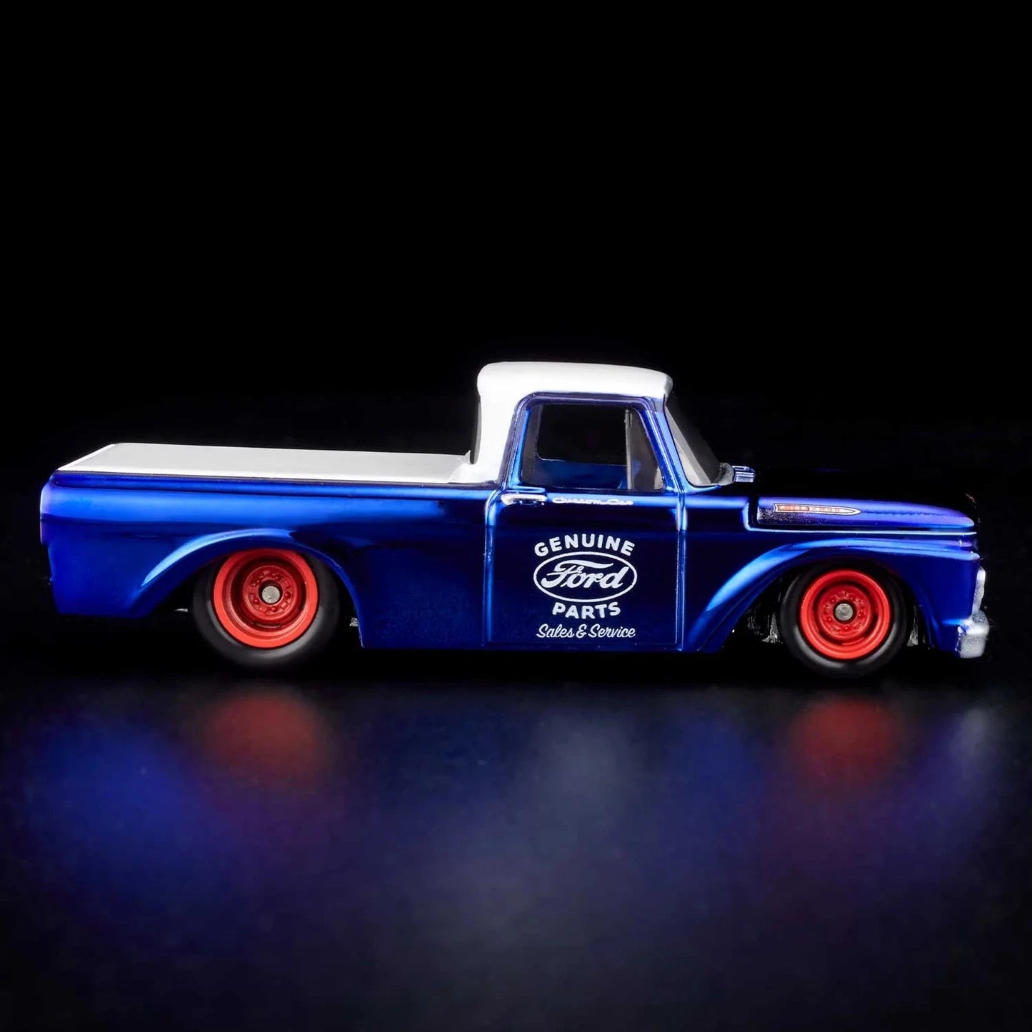 Hot Wheels 1:64 RLC Exclusive 1962 Ford F100 β Spectraflame Navy Blue HGW23 Die-Cast Model