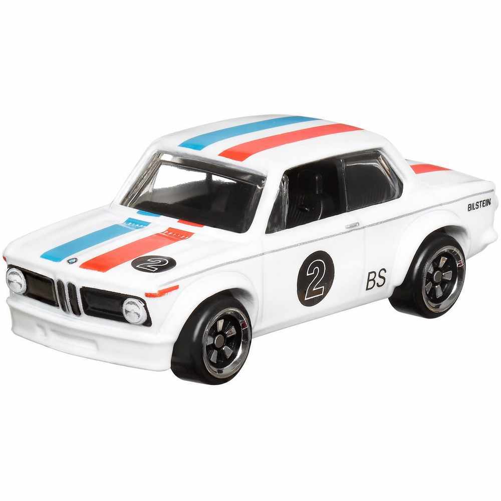 Hot Wheels BMW 2002 Vintage Racing Club die-cast model in mint condition