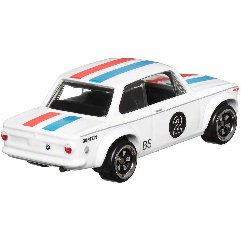Hot Wheels BMW 2002 Vintage Racing Club die-cast model in mint condition
