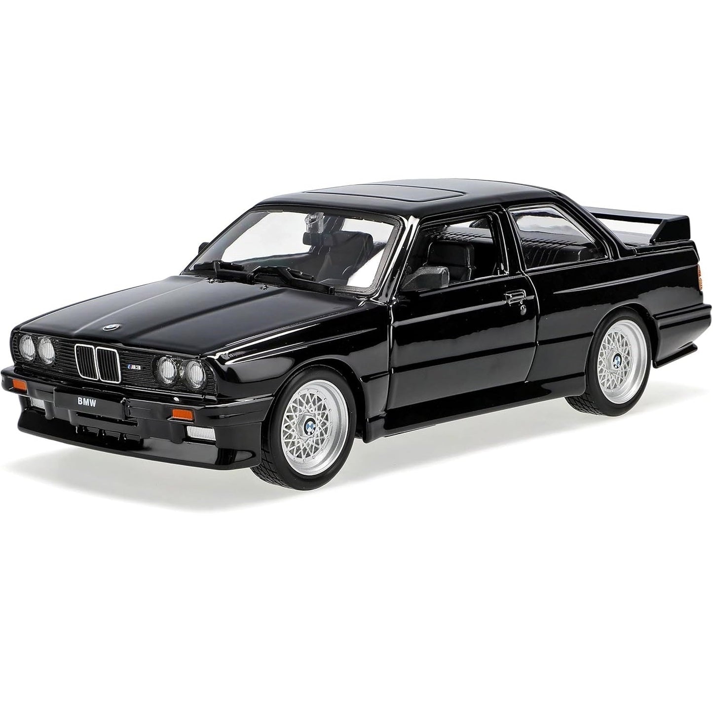 Bburago 1:24 BMW 3 Series E30 M3 Coupe β Black (1982-1994) Die-Cast Model 21100