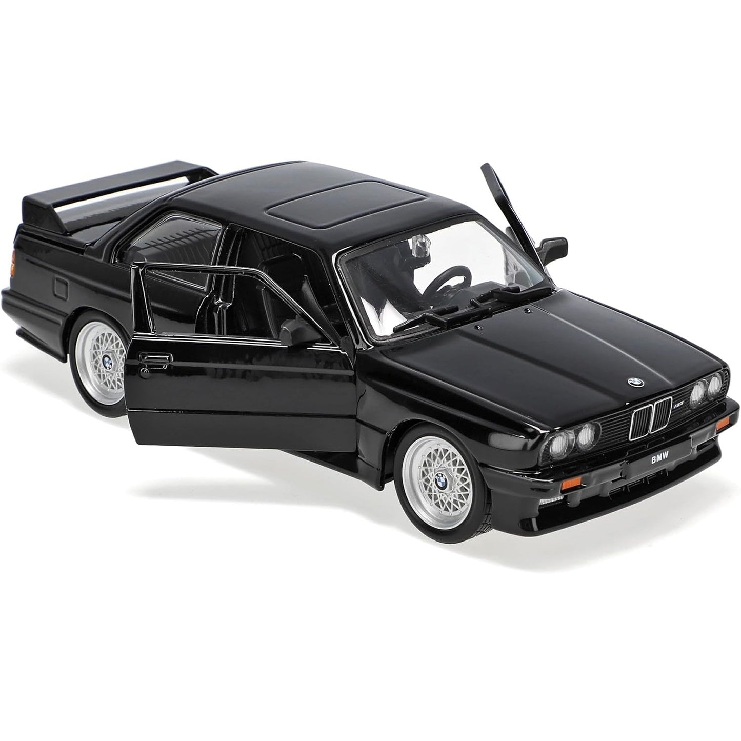 Bburago 1:24 BMW 3 Series E30 M3 Coupe β Black (1982-1994) Die-Cast Model 21100