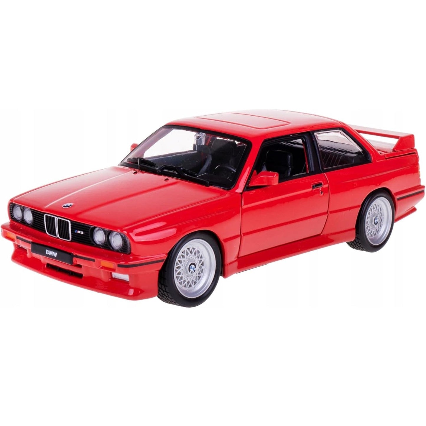 Bburago 1:24 BMW 3 Series E30 M3 Coupe β Red 1982-1994 Die-Cast Model 21100