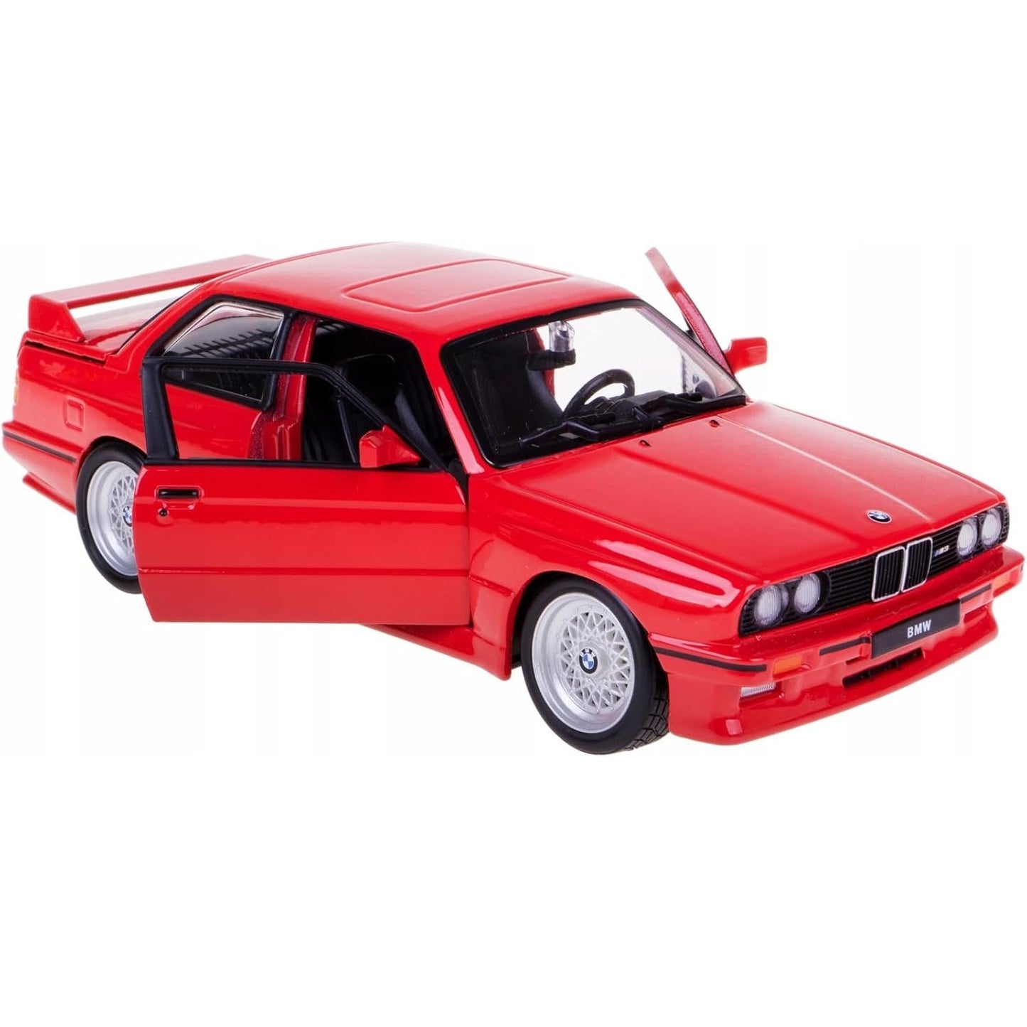 Bburago 1:24 BMW 3 Series E30 M3 Coupe β Red 1982-1994 Die-Cast Model 21100