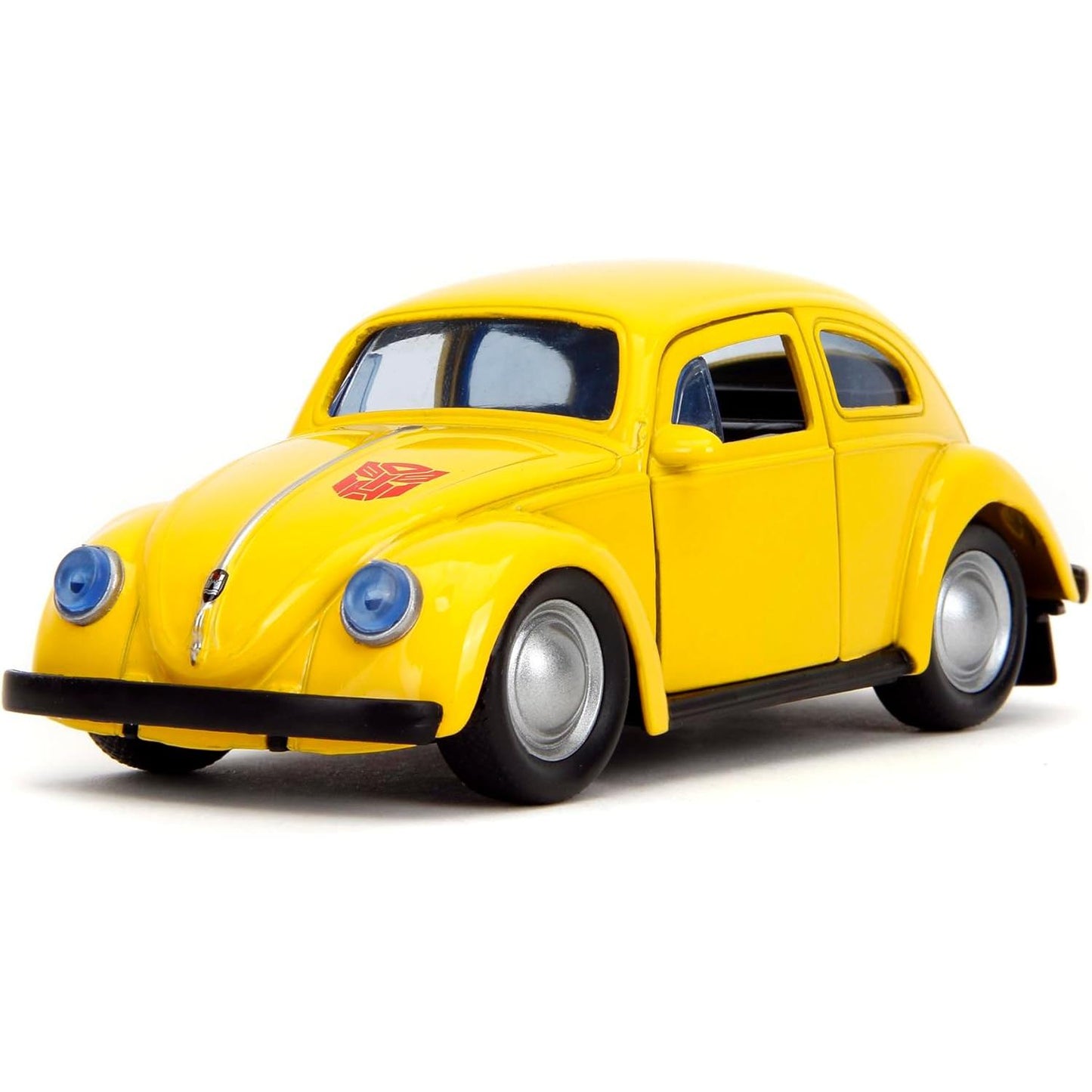 Bburago Transformers 1:32 scale die-cast model of G1 Bumblebee as a yellow Volkswagen Beetle, item 35595.