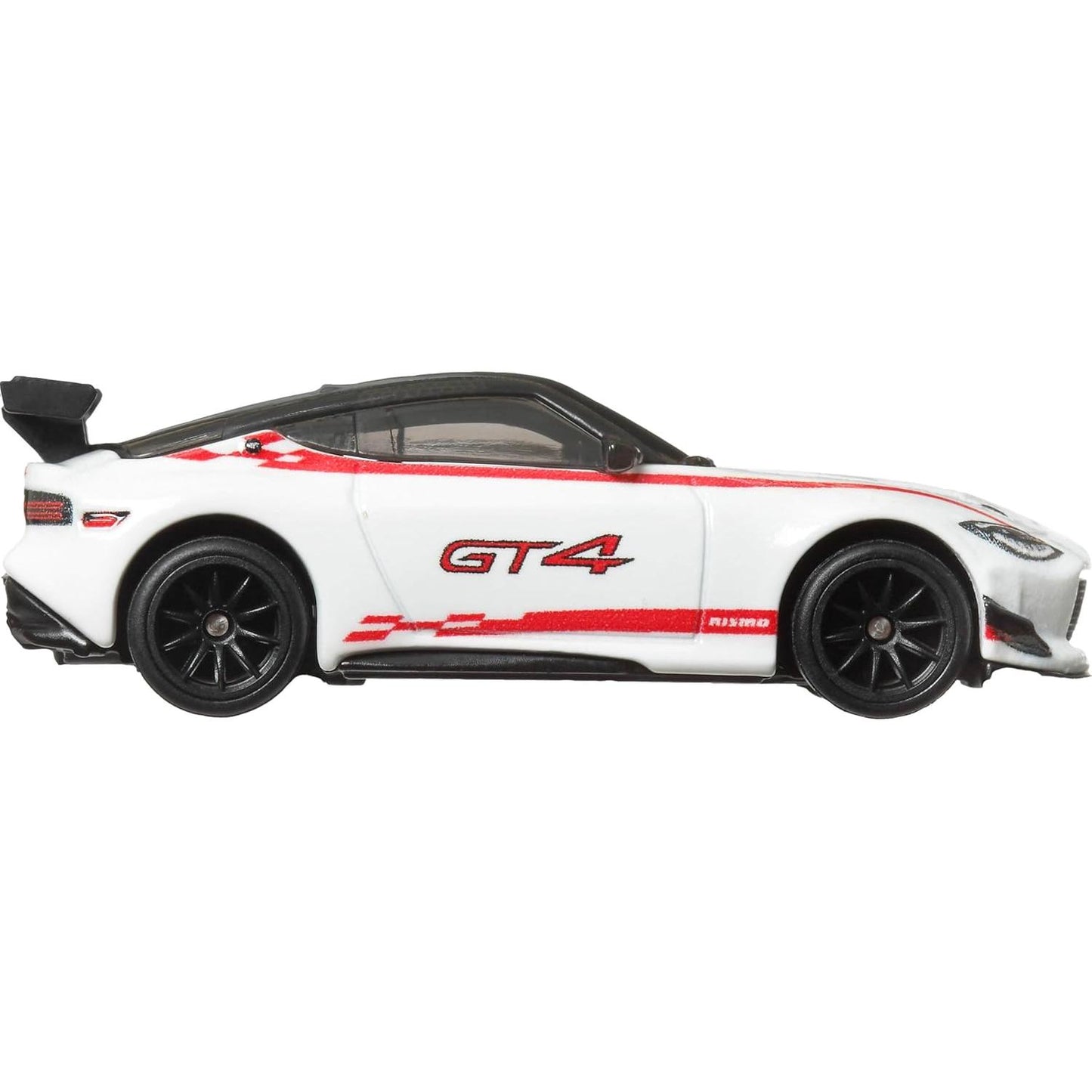 Hot Wheels 1:64 scale Car Culture Race Day die-cast model of the 2023 Nissan Z GT4 with authentic GT4 race livery.