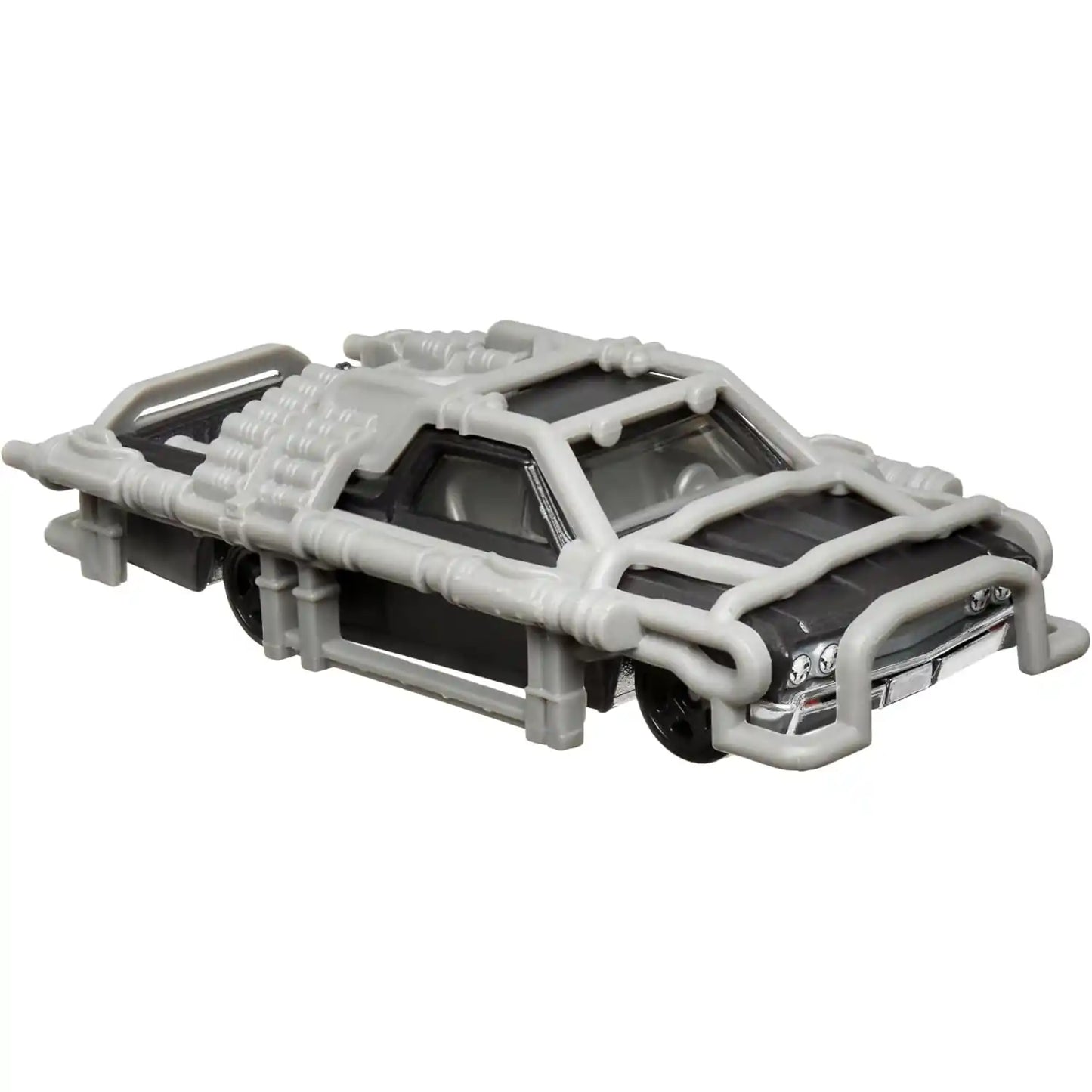 Hot Wheels 1:64 '67 El Camino in silver with armor-style detailing from the Fast & Furious HW Decades of Fast series.