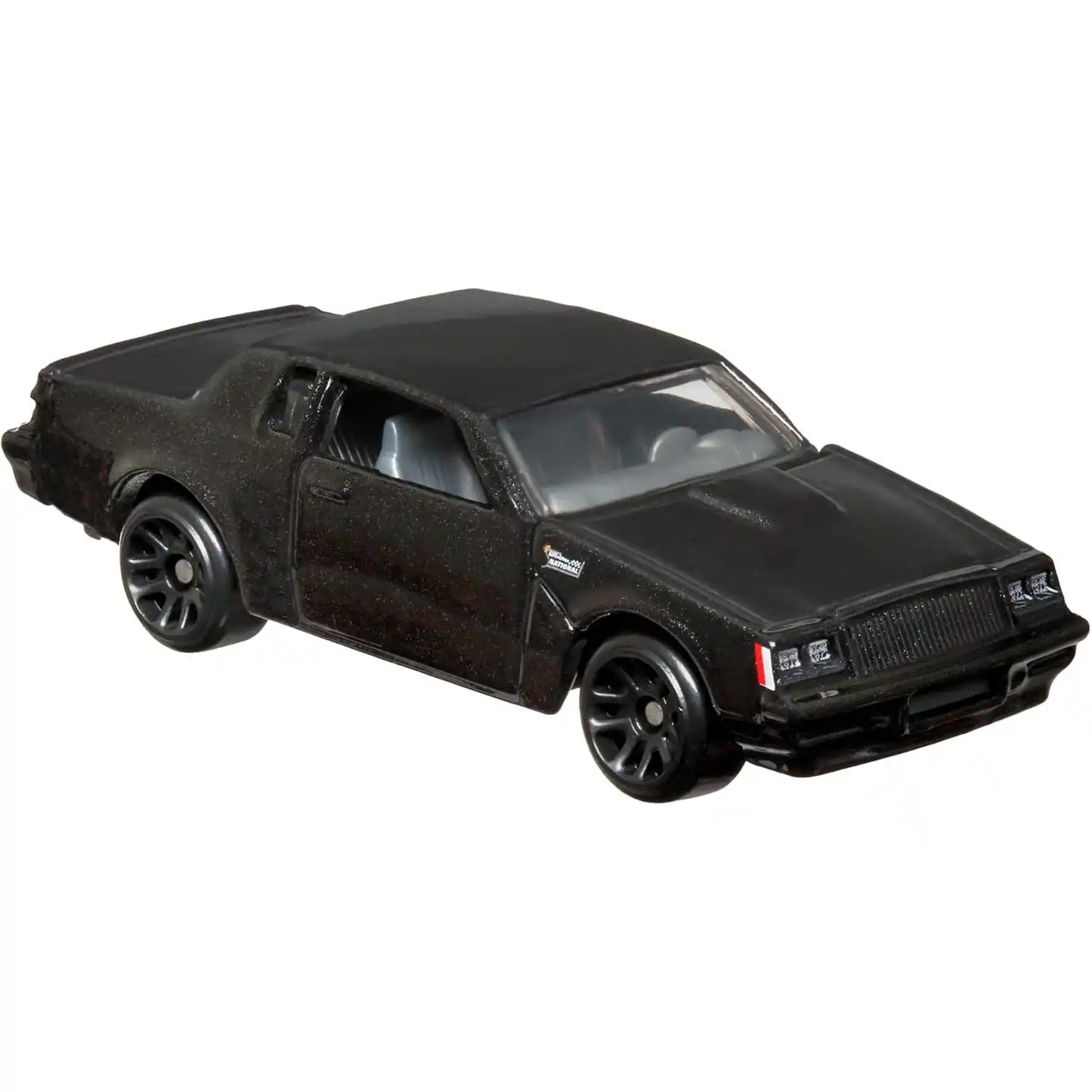 Hot Wheels 1:64 Buick Grand National in black from the Fast & Furious HW Decades of Fast series.