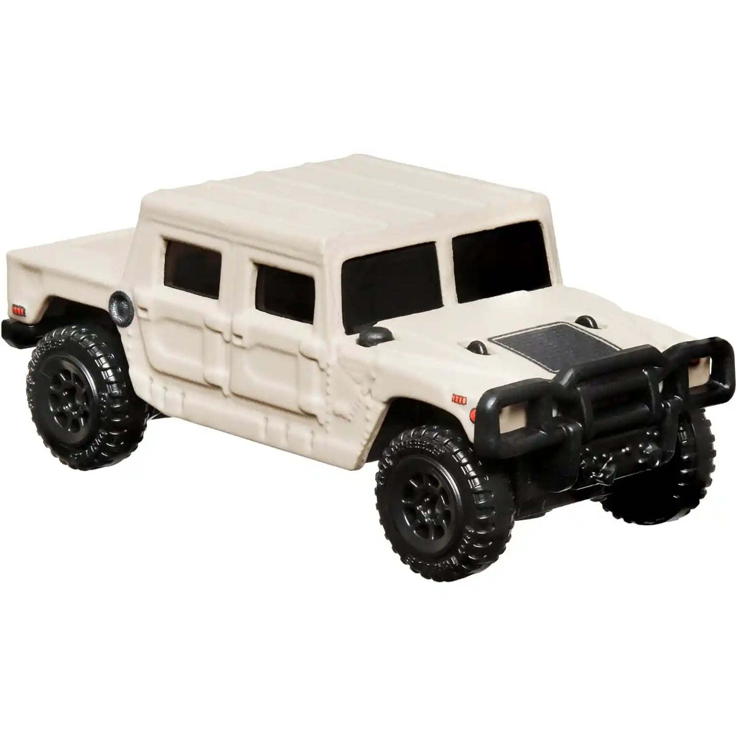 Hot Wheels 1:64 Hummer H1 in matte beige from the Fast & Furious HW Decades of Fast series.