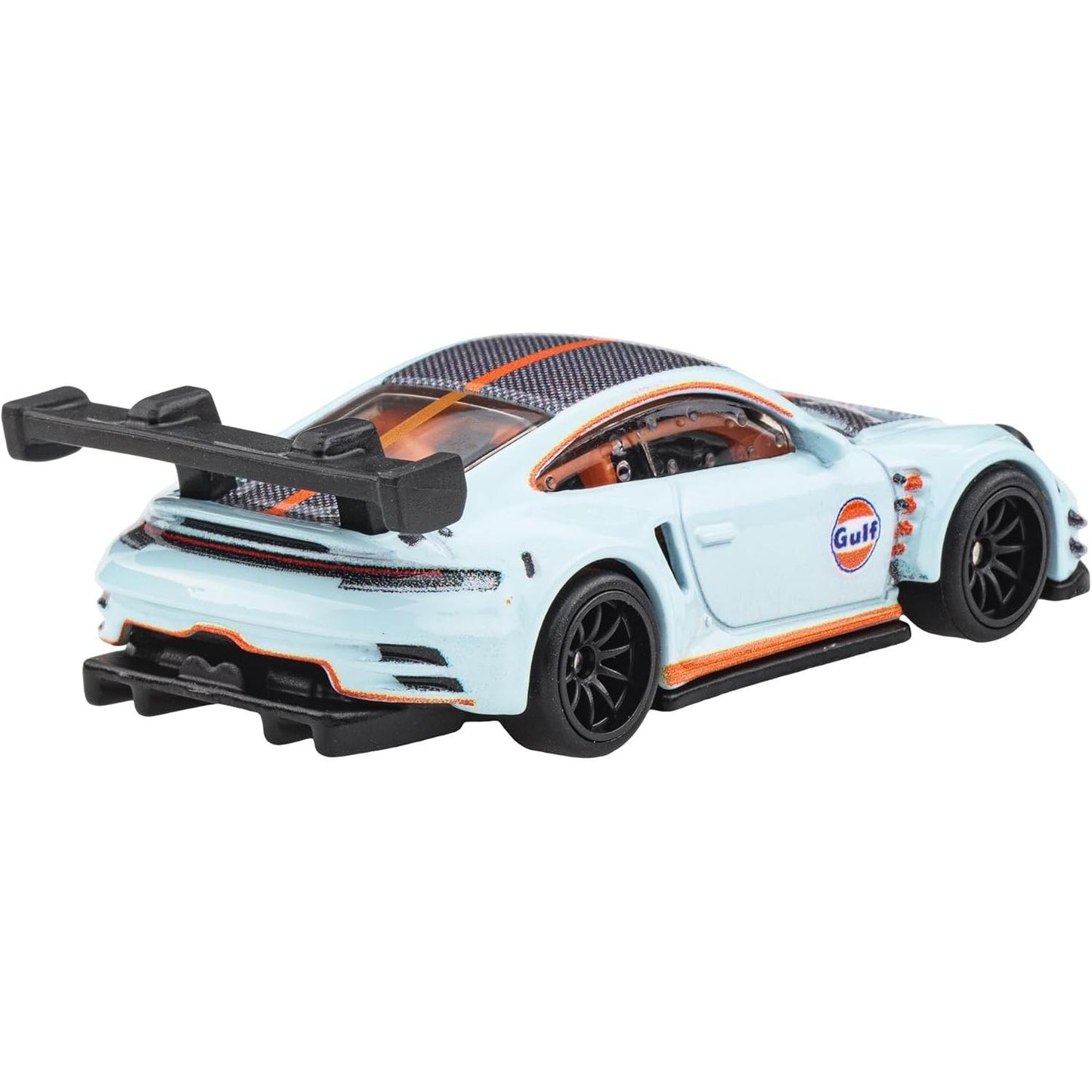 Hot Wheels 1:64 Porsche 911 GT3 R (992) Circuit Legends JBK65 die‑cast model with Real Riders wheels and detailed GT3 racing livery
