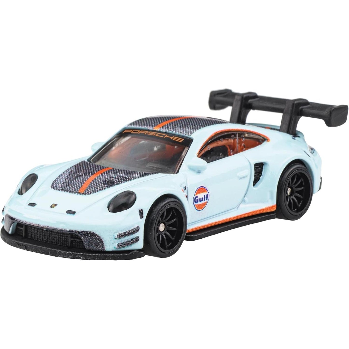 Hot Wheels 1:64 Porsche 911 GT3 R (992) Circuit Legends JBK65 die‑cast model with Real Riders wheels and detailed GT3 racing livery