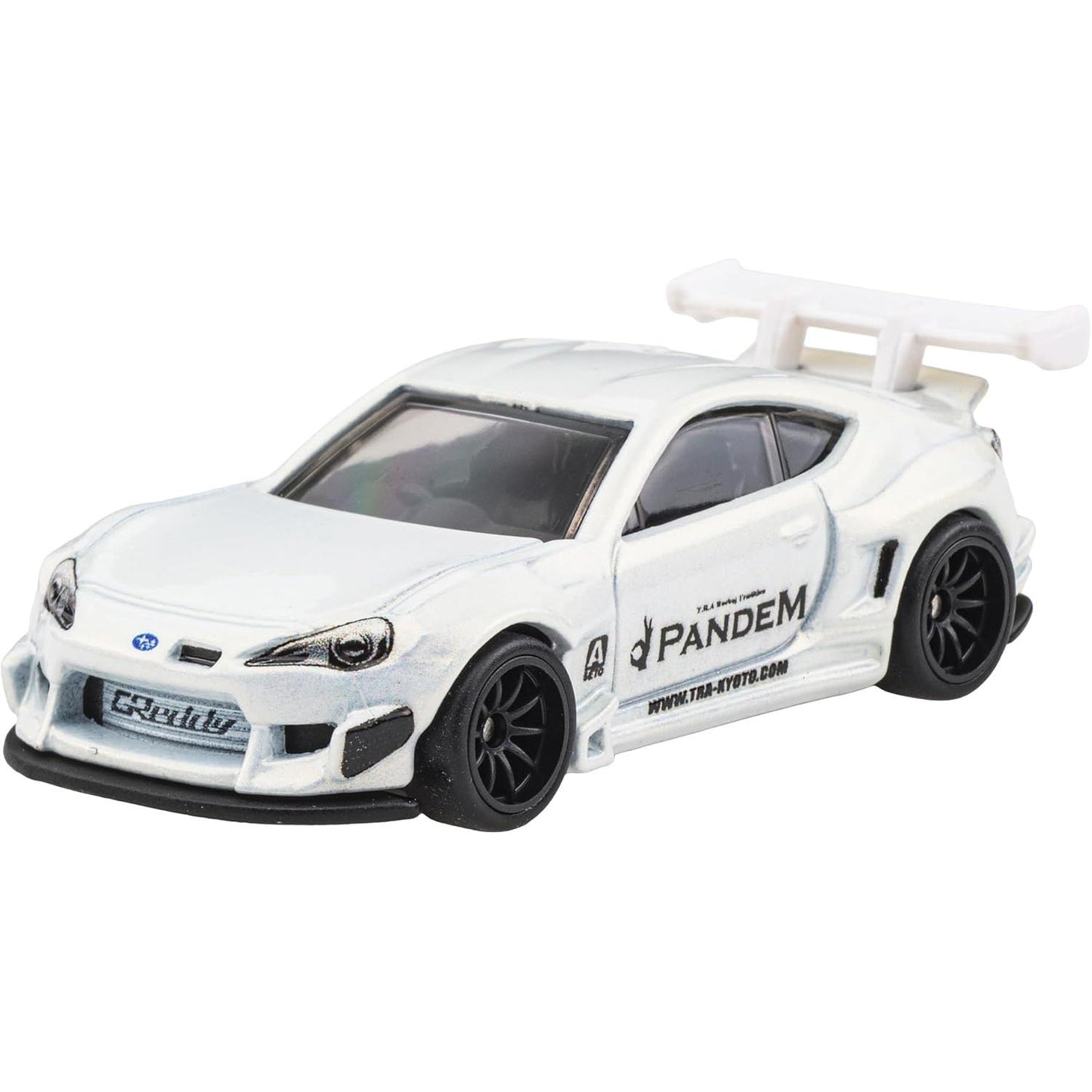 Hot Wheels 1:64 Subaru BRZ Pandem Car Culture Circuit Legends JBK64 die‑cast model with real riders wheels and widebody drift styling