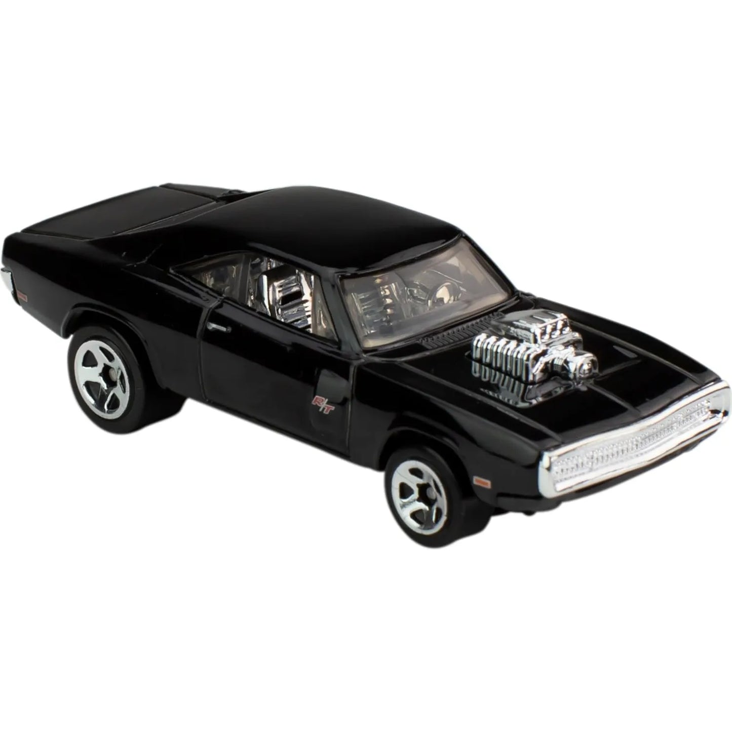 Hot Wheels Fast & Furious 1:64 Premium 5-Pack featuring Toyota Supra, Dodge Charger R/T, Mustang, Chevelle, and Aston Martin DB5.