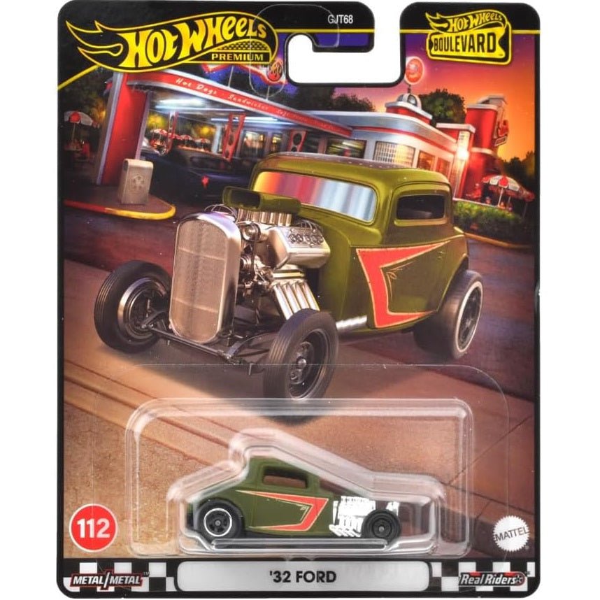 Hot Wheels '32 Ford die-cast model from the Premium Boulevard series in 1/64 scale β JFM94