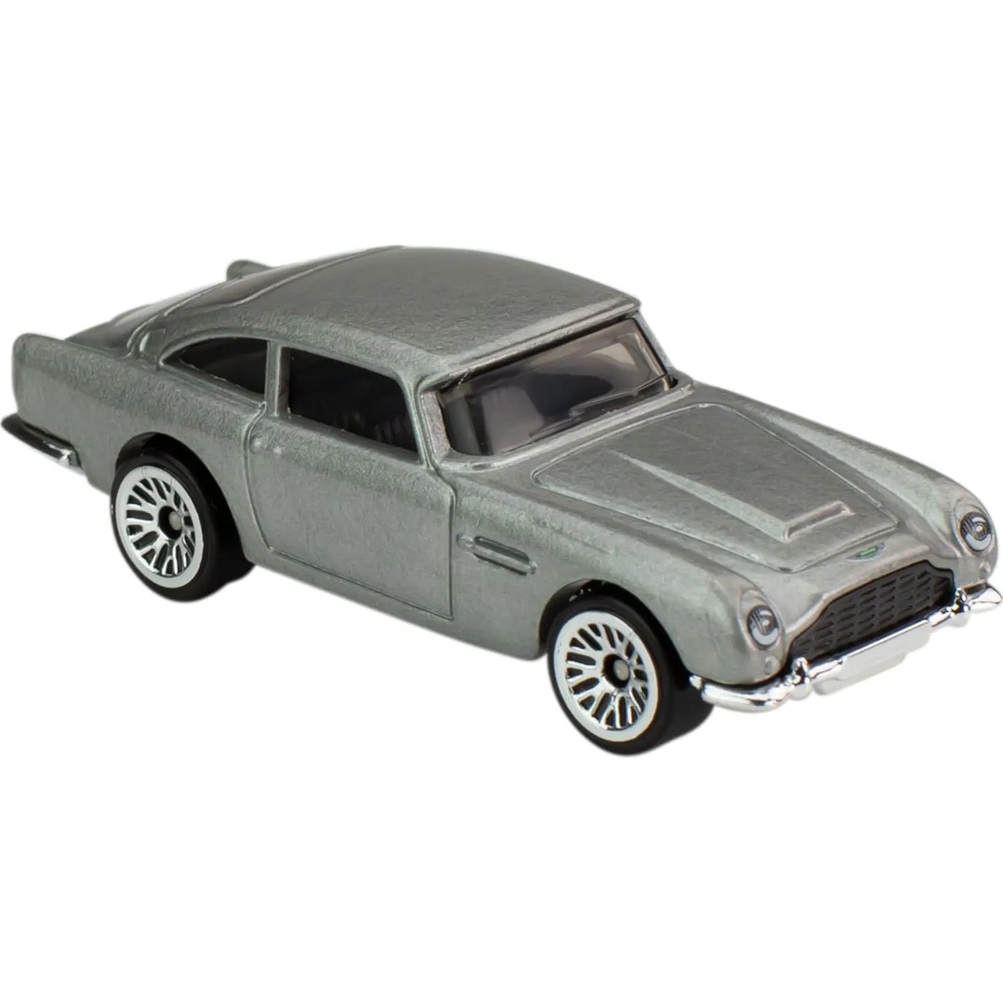 Hot Wheels 1:64 scale die-cast model of the 1963 Aston Martin DB5 driven by Deckard Shaw in the Fast & Furious series, combining British elegance with high-speed performance.