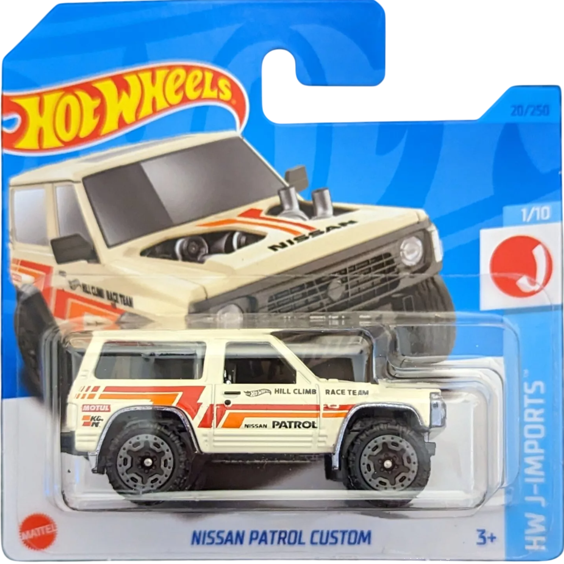 Hot Wheels 1:64 scale die-cast model of the Nissan Patrol Custom from HW J-Imports 20/250 (2023)