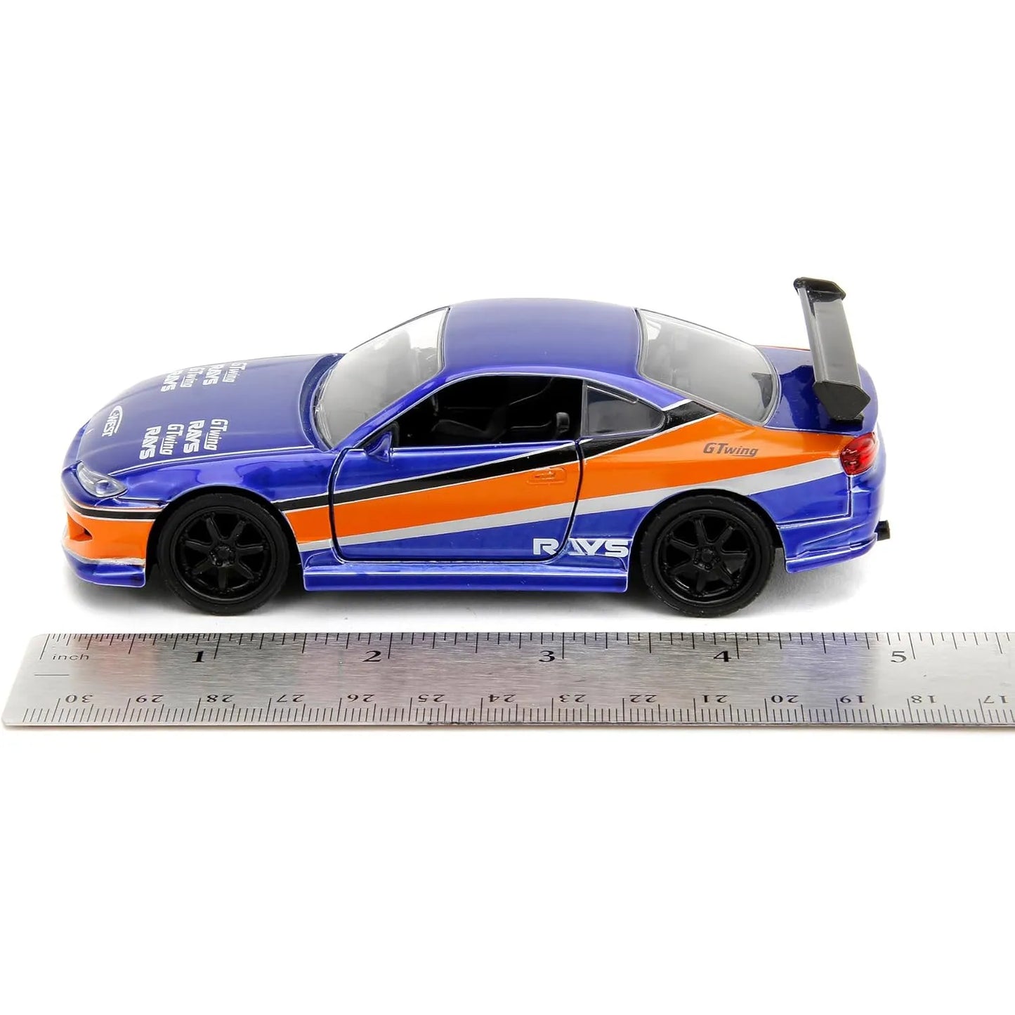 Jada Toys 1:32 Han Nissan Silvia S15 & Brian Toyota Supra – Fast & Furious Twin Pack 253202017