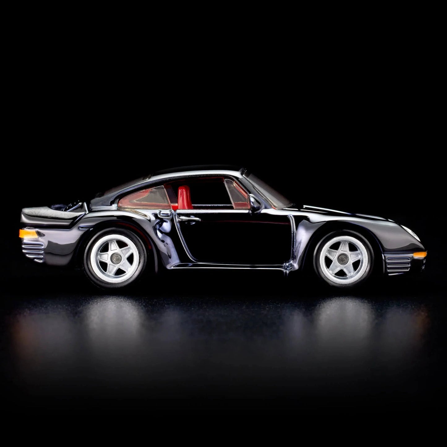 Hot Wheels 1:64 RLC Exclusive 1986 Porsche 959 β Spectraflame Black HNL18 Die-Cast Model