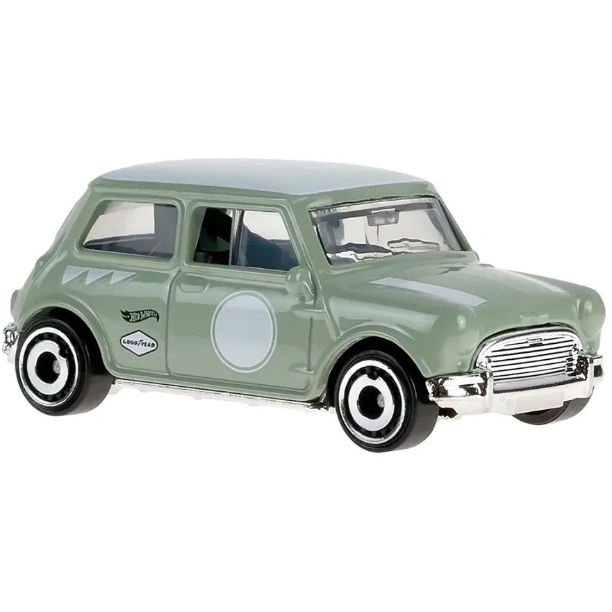 Hot Wheels 1:64 Austin Mini Cooper S – Then and Now 1/10 2026 JJH38 Light green Short Card