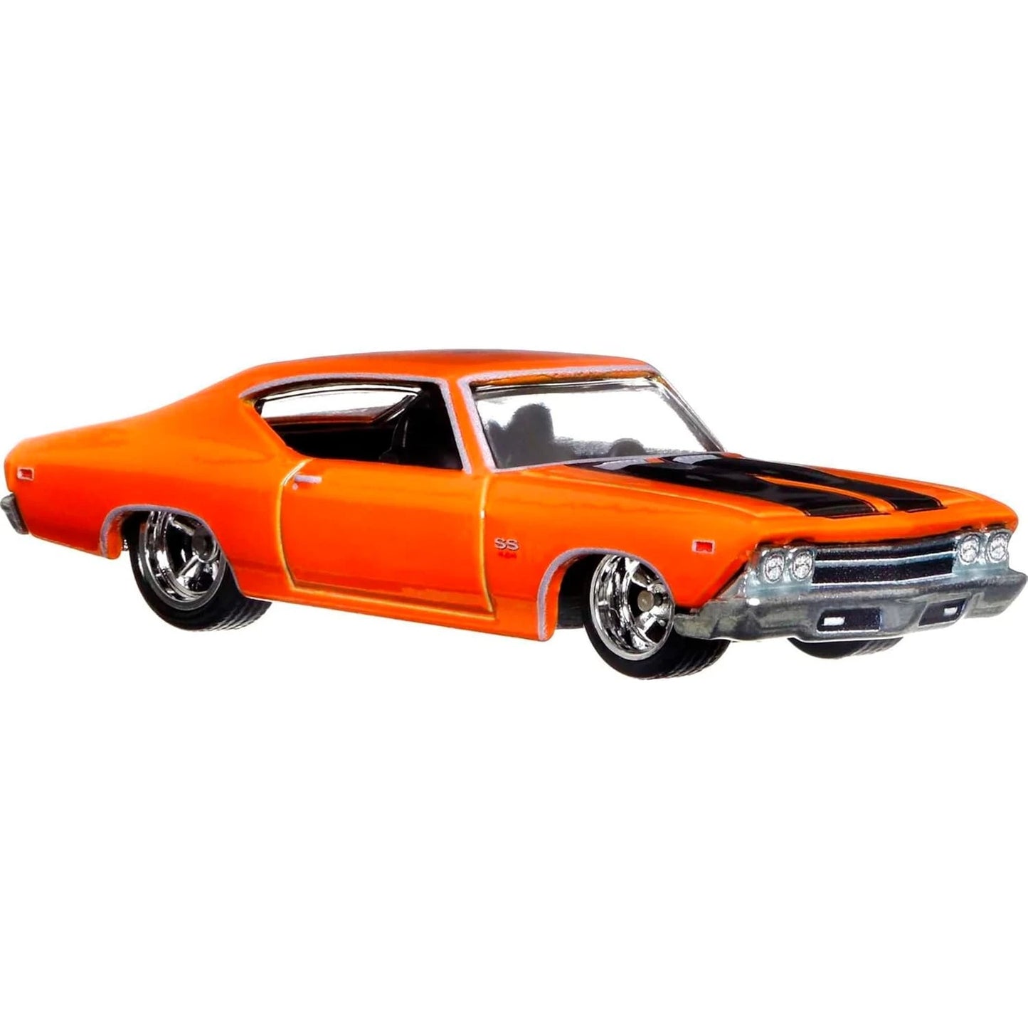 Hot Wheels 1:64 1969 Chevelle SS 396 American Scene Series die-cast model car with classic muscle car detailing.
