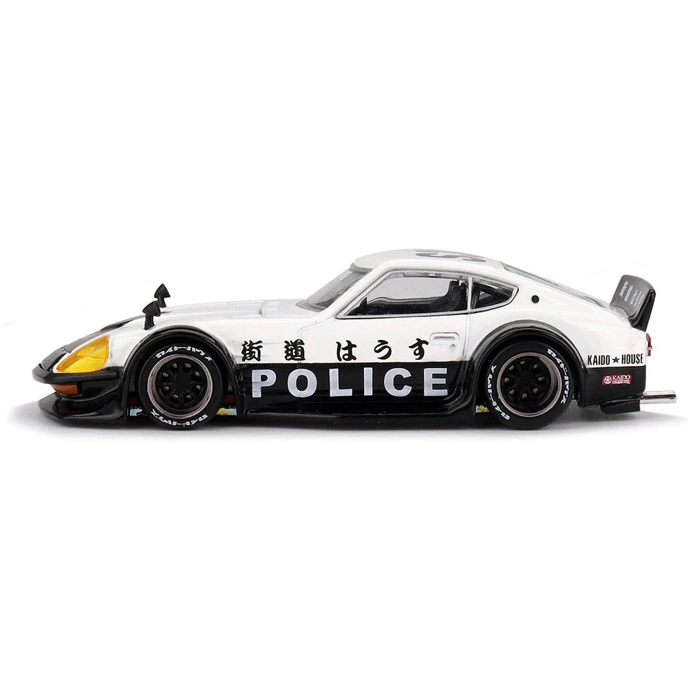 Kaido House 1:64 Nissan Fairlady Z Kaido GT Police 1978 die-cast model