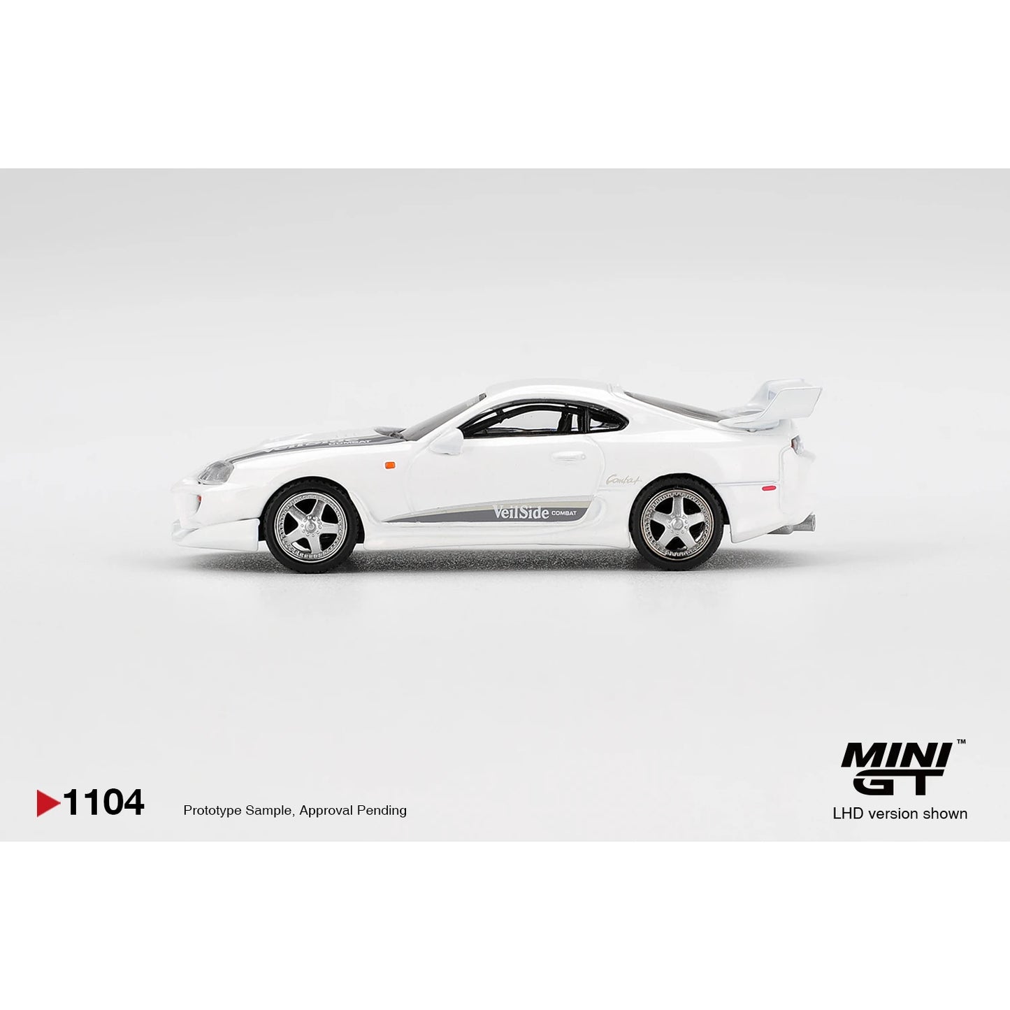 MINI GT 1:64 Toyota Supra VeilSide Combat V-I White MGT01104
