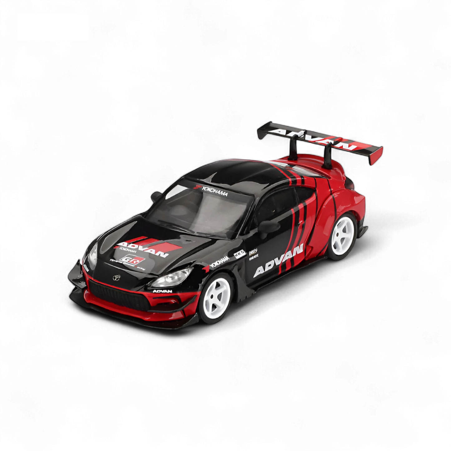 MiniGT 1:64 Toyota GR86 HKS TYPE R ADVAN – 2022 Tokyo Auto Salon die-cast model with wide-body kit and ADVAN livery.