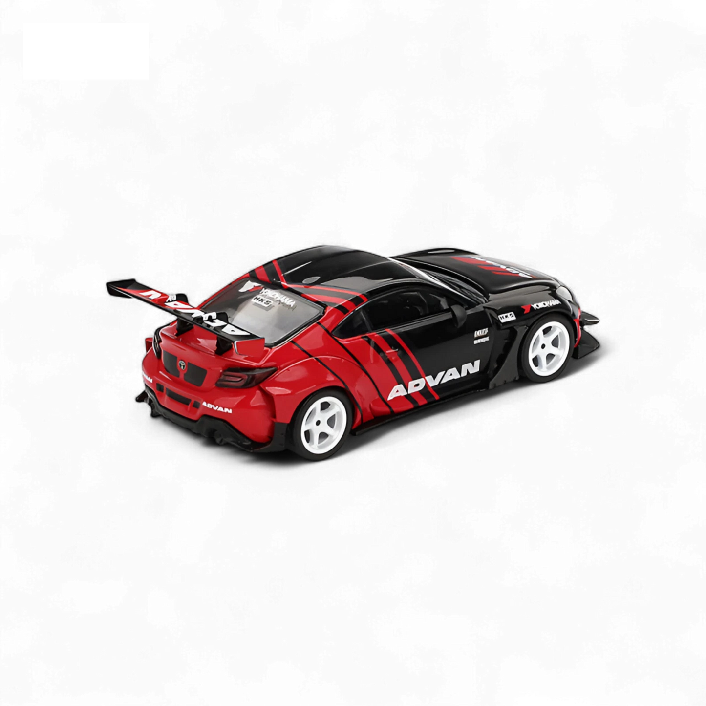 MiniGT 1:64 Toyota GR86 HKS TYPE R ADVAN – 2022 Tokyo Auto Salon die-cast model with wide-body kit and ADVAN livery.