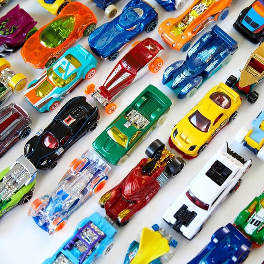 Mystery Hot Wheels blind box featuring a hidden die cast car