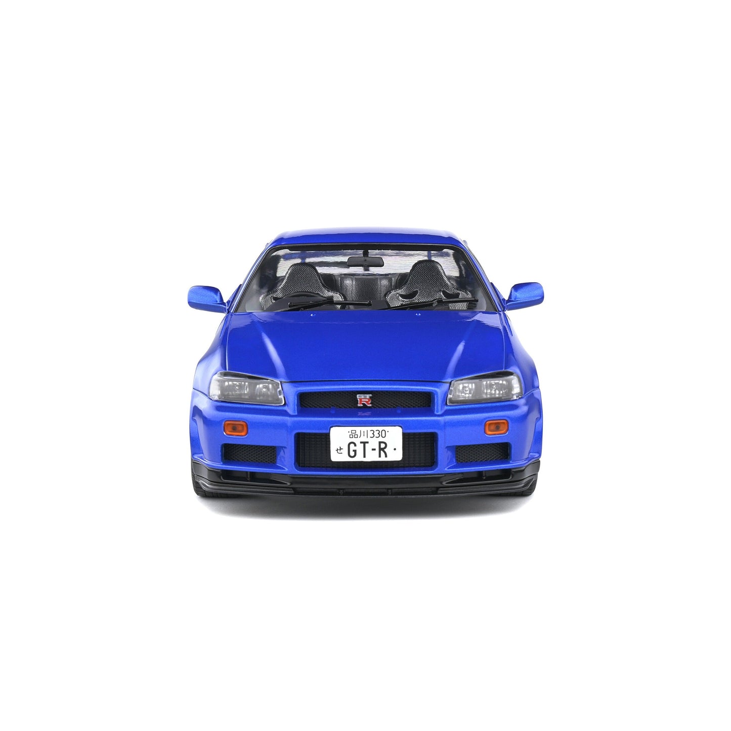 Solido Nissan Skyline GT-R (R34) β Bayside Blue 1999 1:18 Die-Cast Model S1804306