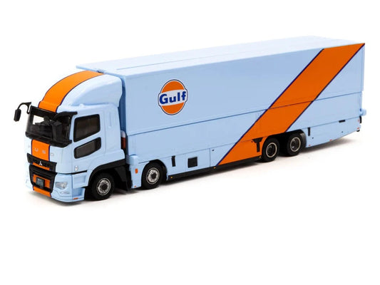 Tarmac Works 1/64 Mitsubishi Fuso Super Great GULF Racing - TRUCK64