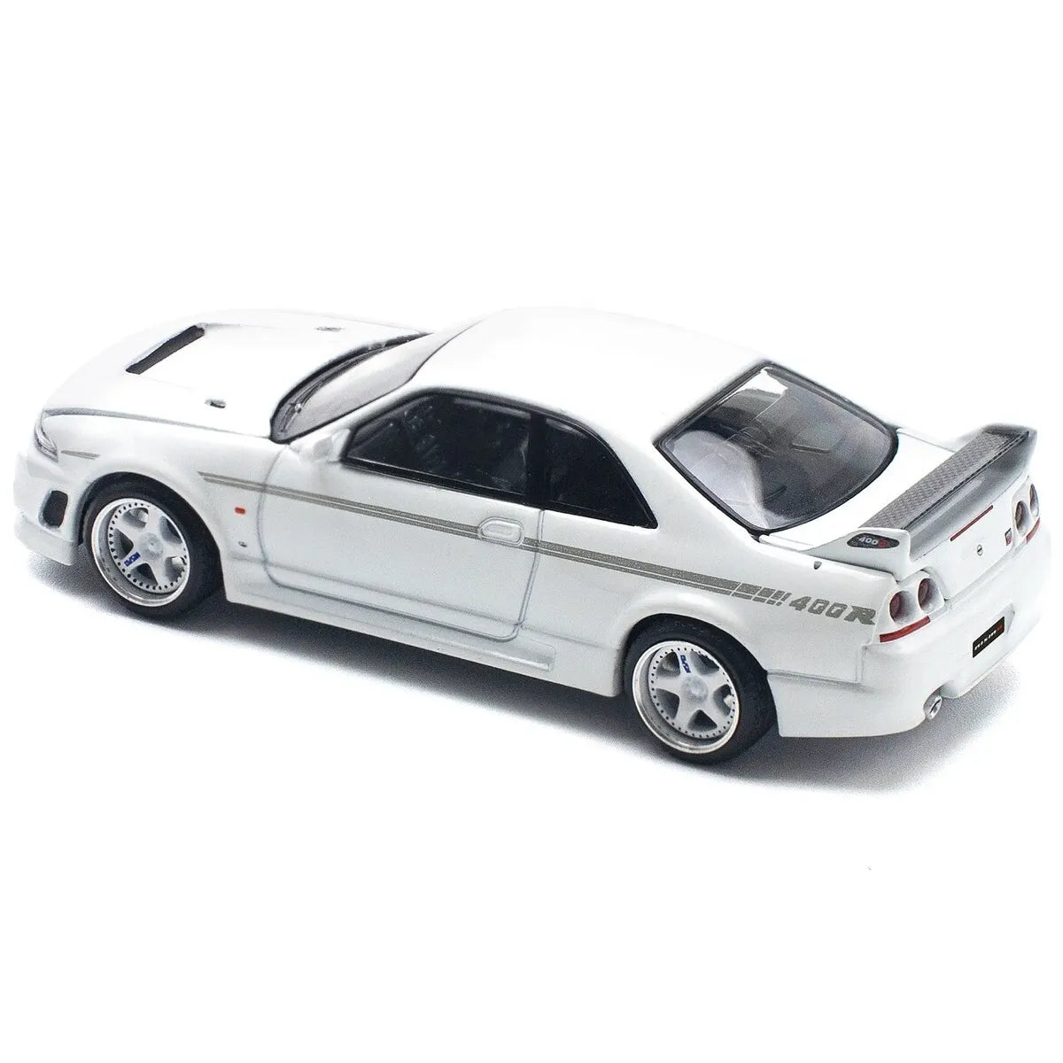 Pop Race 1:64 Nissan GTR R33 Nismo 400R White PR64-52
