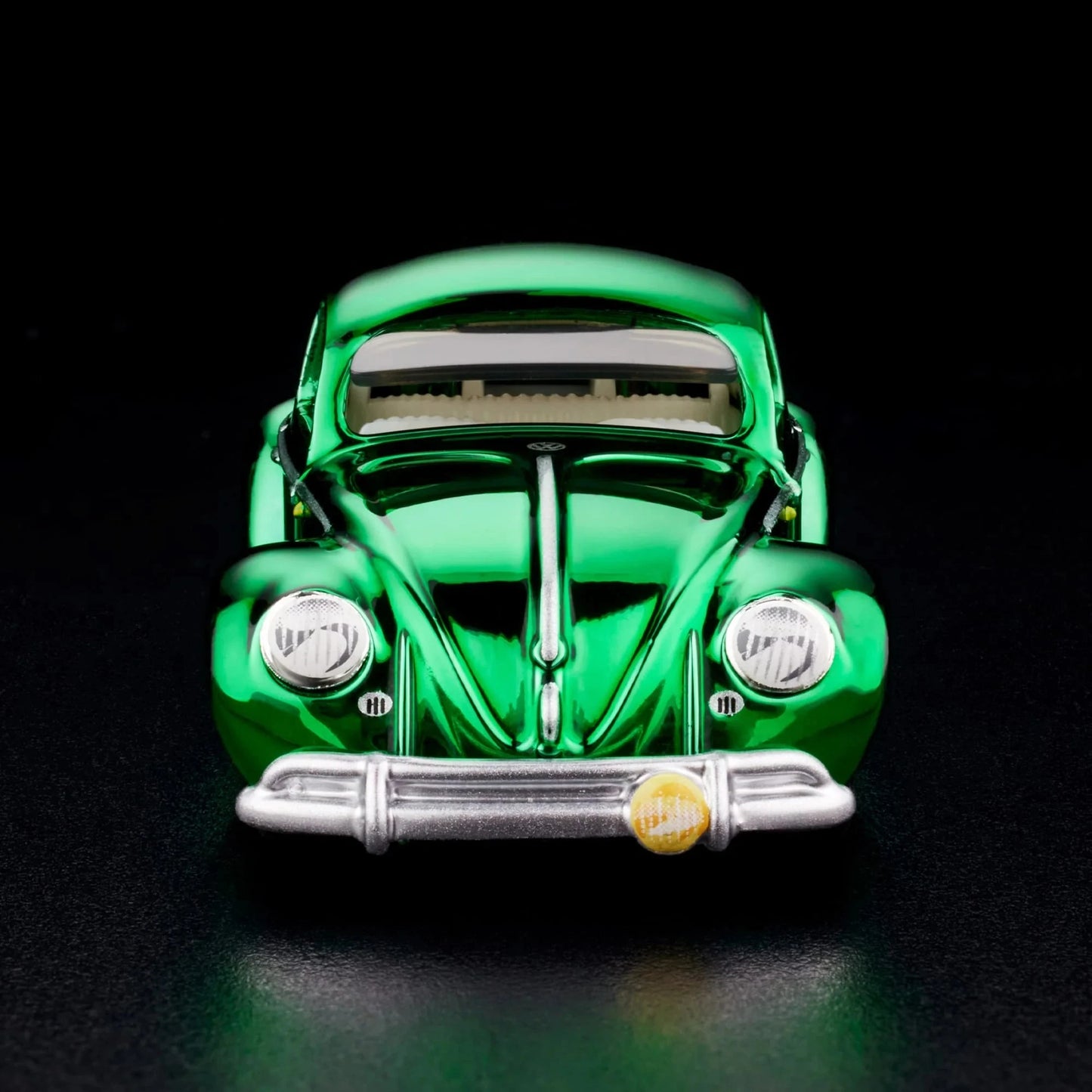 Hot Wheels 1:64 RLC Exclusive Membership Kawa-Bug-A β Spectraflame Dark Green HWF03 Die-Cast Model