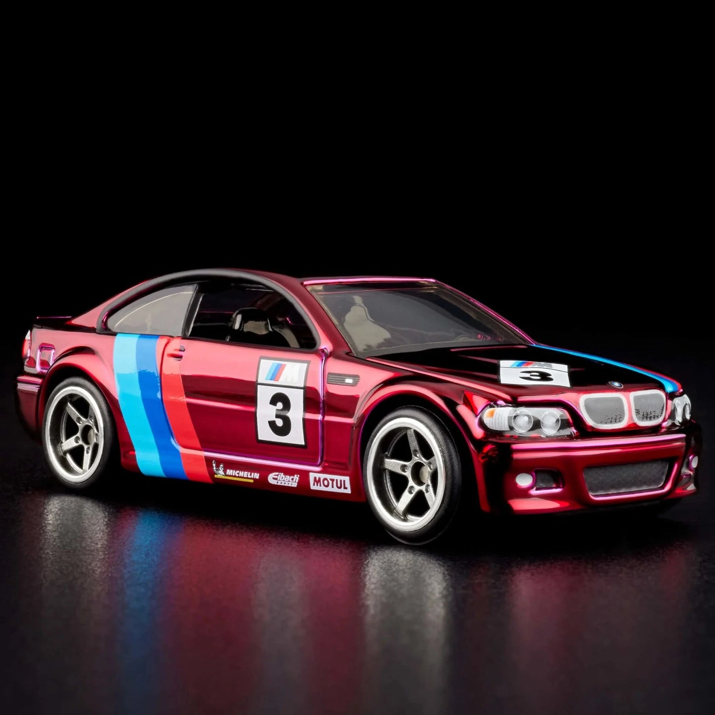 Hot Wheels 1:64 RLC Exclusive 2006 BMW M3 E46 – Spectraflame Red JCP11 Die-Cast Model