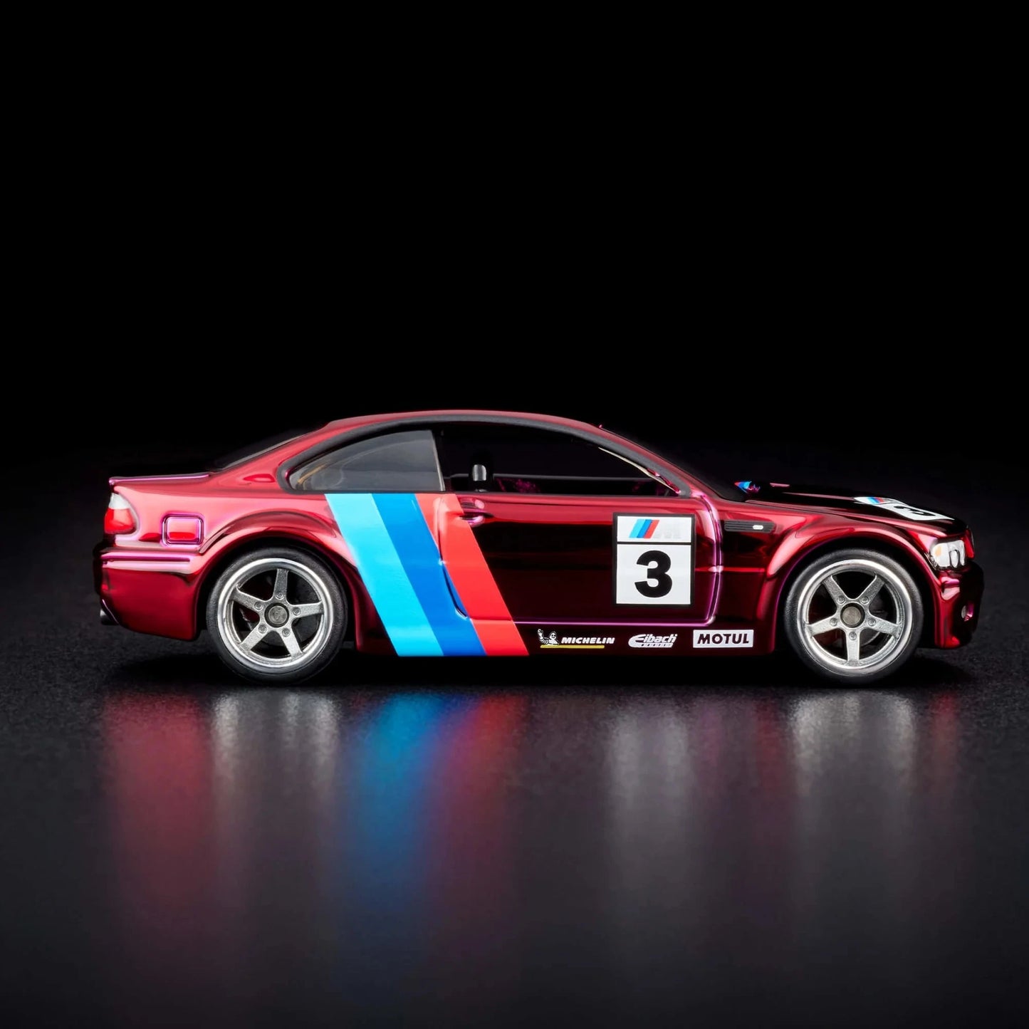 Hot Wheels 1:64 RLC Exclusive 2006 BMW M3 E46 – Spectraflame Red JCP11 Die-Cast Model